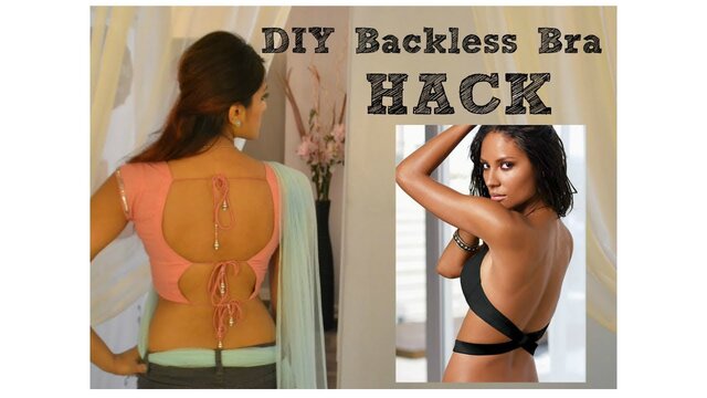 How to Wear a Backless Dress Without a Bra