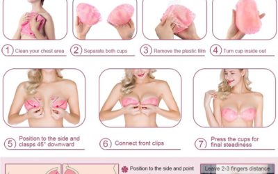 How to Put on Adhesive Bra