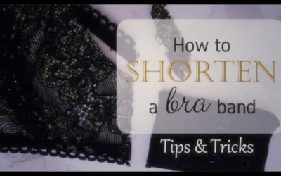 How to make a bra band smaller